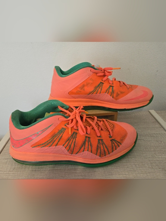 Nike Other - Nike Air Max LeBron 10 Low Watermelon 2013  579765-801 Mens 13